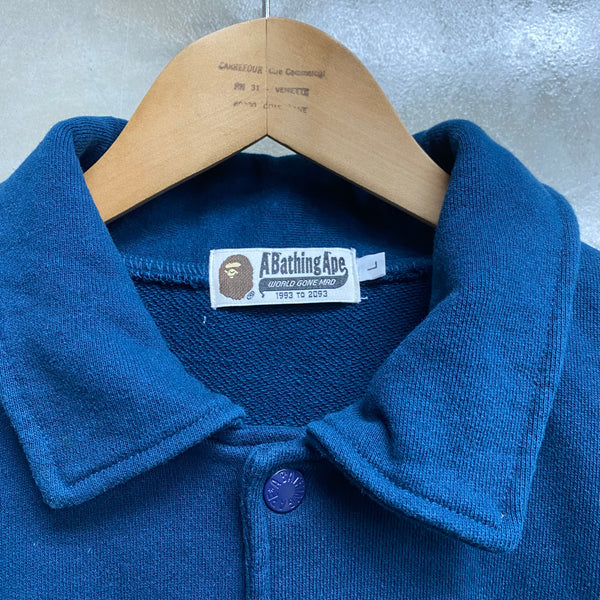 [ USED ] A BATHING APE SWEAT JACKET ‘ BAPE ’ / USED STREET