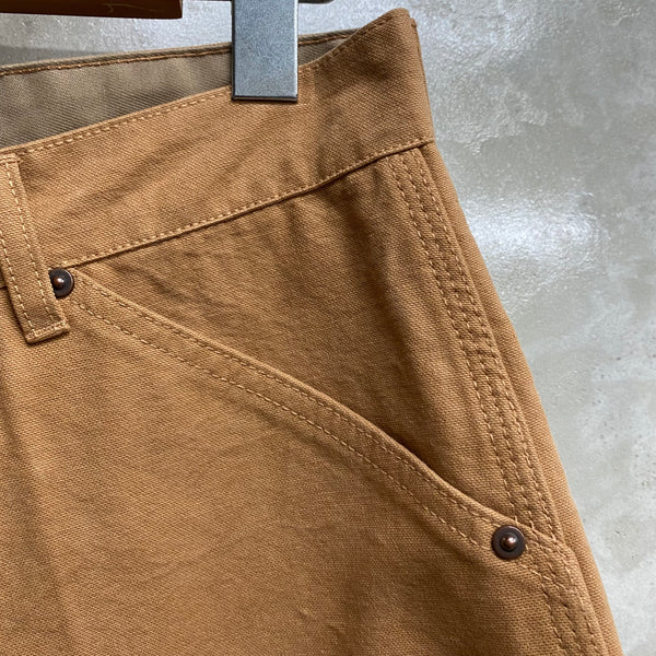 DUCK CANVAS DOUBLE KNEE CROPPED PANTS  / LOCALS ONLY