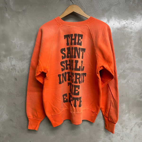 SAINT MICHAEL RAGLAN CREW NECK SWEAT SHIRTS ‘ MICHAEL ‘  / Saint Michael