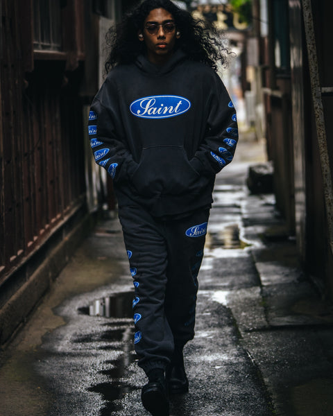 SAINT Mxxxxxx SWEAT PANTS “ LOVE AMONG “ / Saint Michael