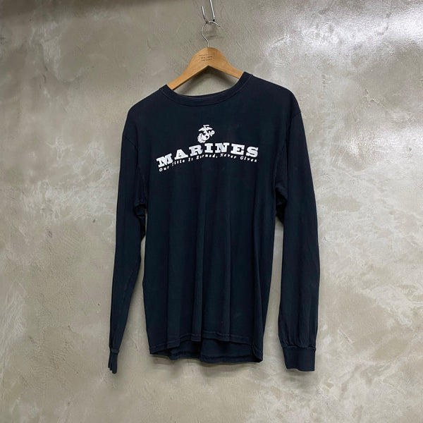 [ ONLY ONE ! ] USMC LONG SLEEVE T-SHIRT / U.S. MILITARY