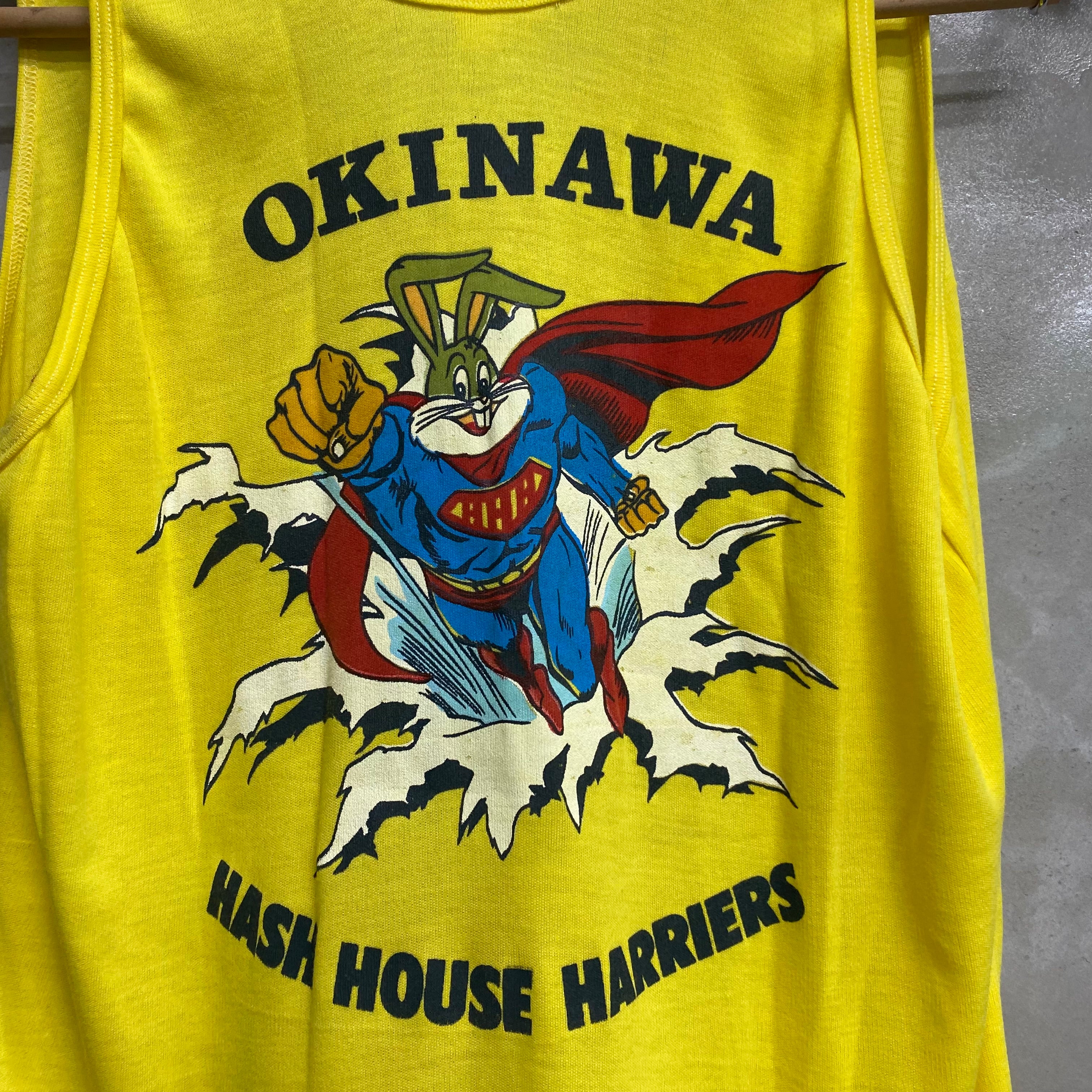 [ ONLY ONE !! ] HASH HOUSES HARRIES VINTAGE TANK TOP / Mr.Clean Select