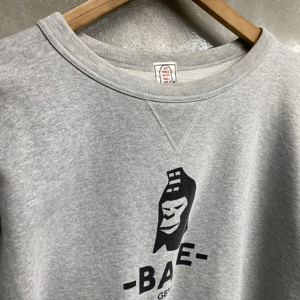 [ USED ] A BATHING APE SWEAT SHIRT ‘ BAPE GENERAL ’ / USED STREET