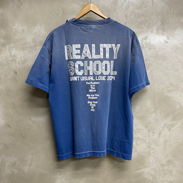 SAINT Mxxxxxx SHORT SLEEVE T-SHIRT ' REALITY SCHOOL ' / Saint Michael