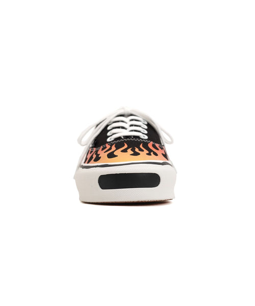KAMIYA  "Herc"Fire Pattern Vulcanized Sneaker / KAMIYA