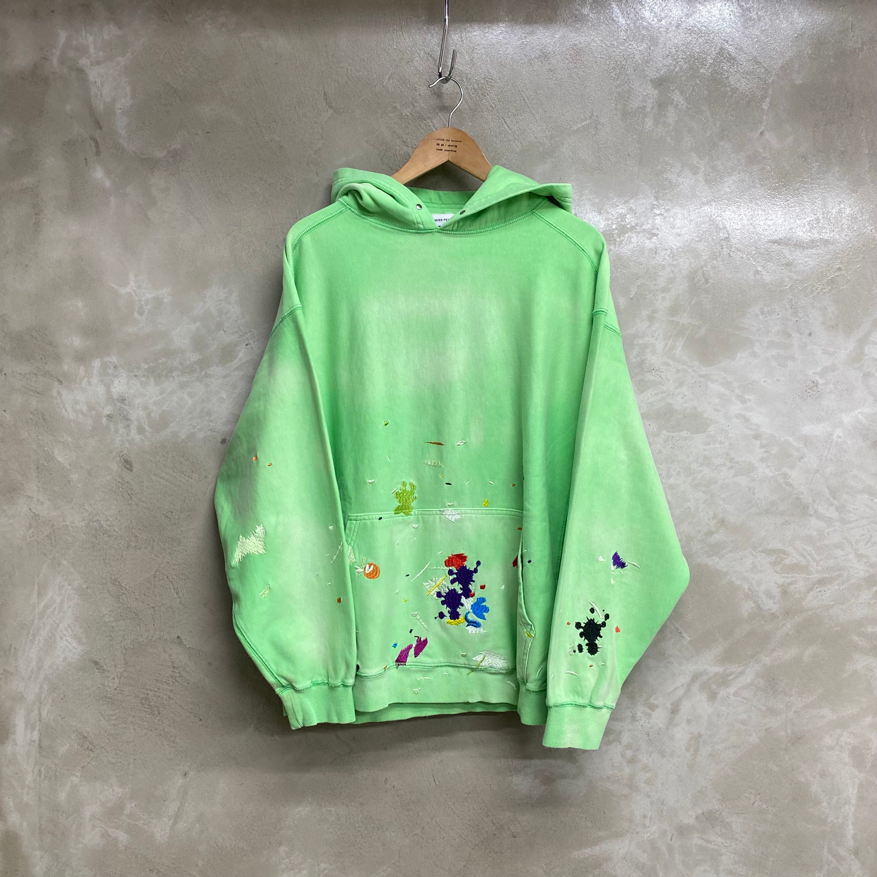 ［ FINAL ONE！］TENDER PERSON PAINTING EMBROIDERY HOODIE / TENDER PERSON