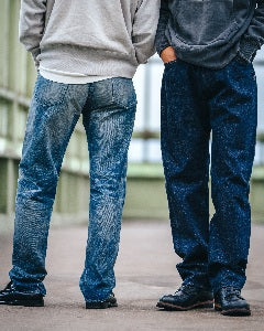 SAINT MICHAEL x BerBerJin DENIM PANTS ' 5POCKET DEMAGE ' -COLLABORATION- / Saint Michael