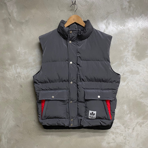 BIGFOOT TRACKING PROJECT SUNBURST PUFFER VEST / BIGFOOT TRACKING PROJECT