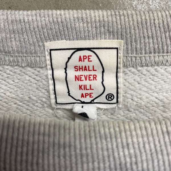 [ USED ] A BATHING APE SWEAT SHIRT ‘ BAPE GENERAL ’ / USED STREET