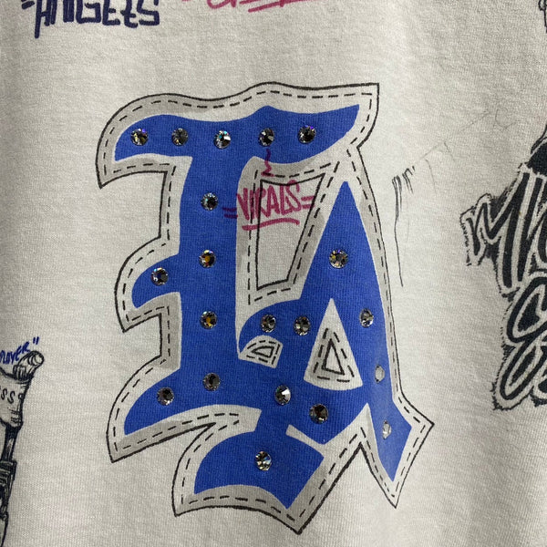 SAINT MICHAEL x BORN X RAISED LONG SLEEVE T-SHIRTS ' LA ' -COLLABORATION- / Saint Michael