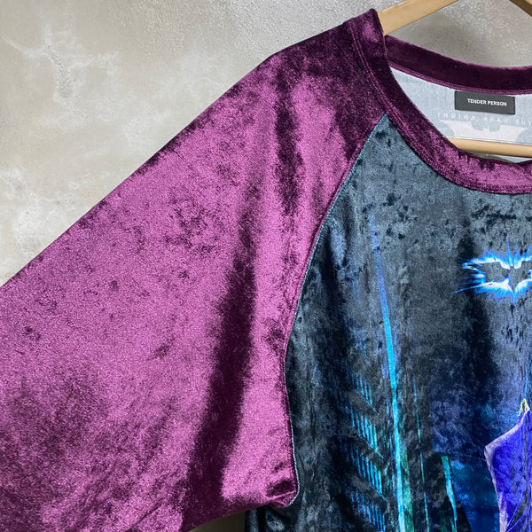 VELOUR JORKER LONG TEE  / TENDER PERSON