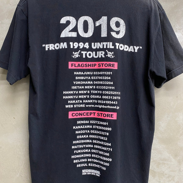 [ USED ] USED NEIGHBORHOOD SHORT SLEEVE SHIRT “ TOUR “  / USED STREET