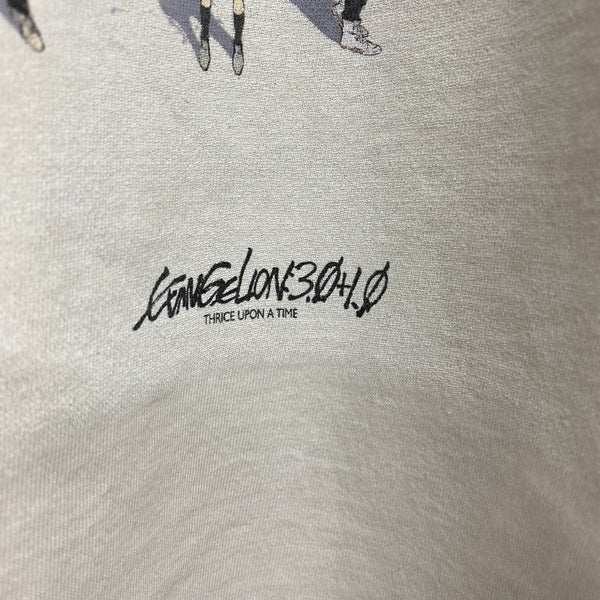SAINT Mxxxxxx x EVANGELION x GEEKS RULE SHORT SLEEVE T-SHIRT ' WHITE ' -COLLABORATION- / Saint Michael