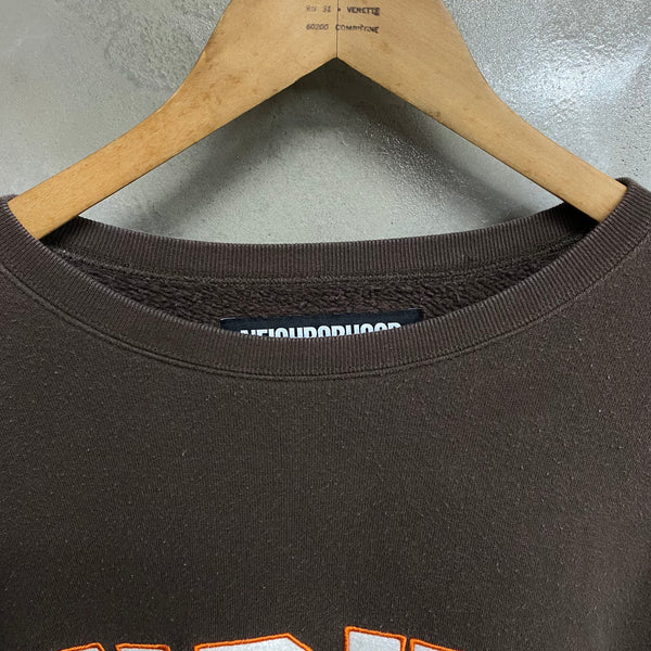 [ USED ] NEIGHBORHOOD SWEAT SHIRT ‘ NBHD LOGO ’ / USED STREET