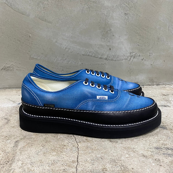 CUSTOM AUTHENTIC ‘ SUN FADE ‘ -RECOUTURE × VANS × ANEX-