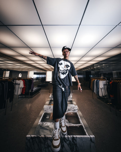 SAINT Mxxxxxx x A BATHING APE  SHORT SLEEVE T-SHIRTS ' ALWAYS LOVE ' -COLLABORATION-/ Saint Michael