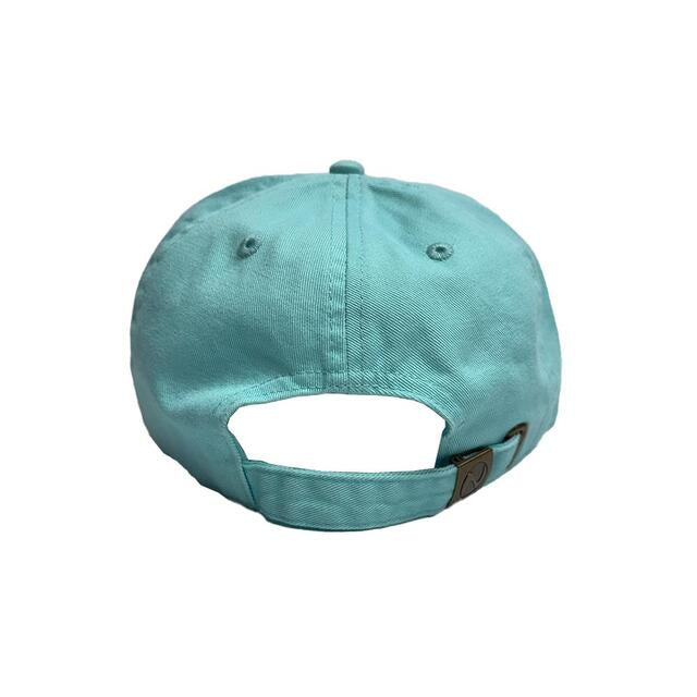 BALANSA  SSB LOGO COTTON BALL CAP  “ AQUA “  / SOUND SHOP BALANSA