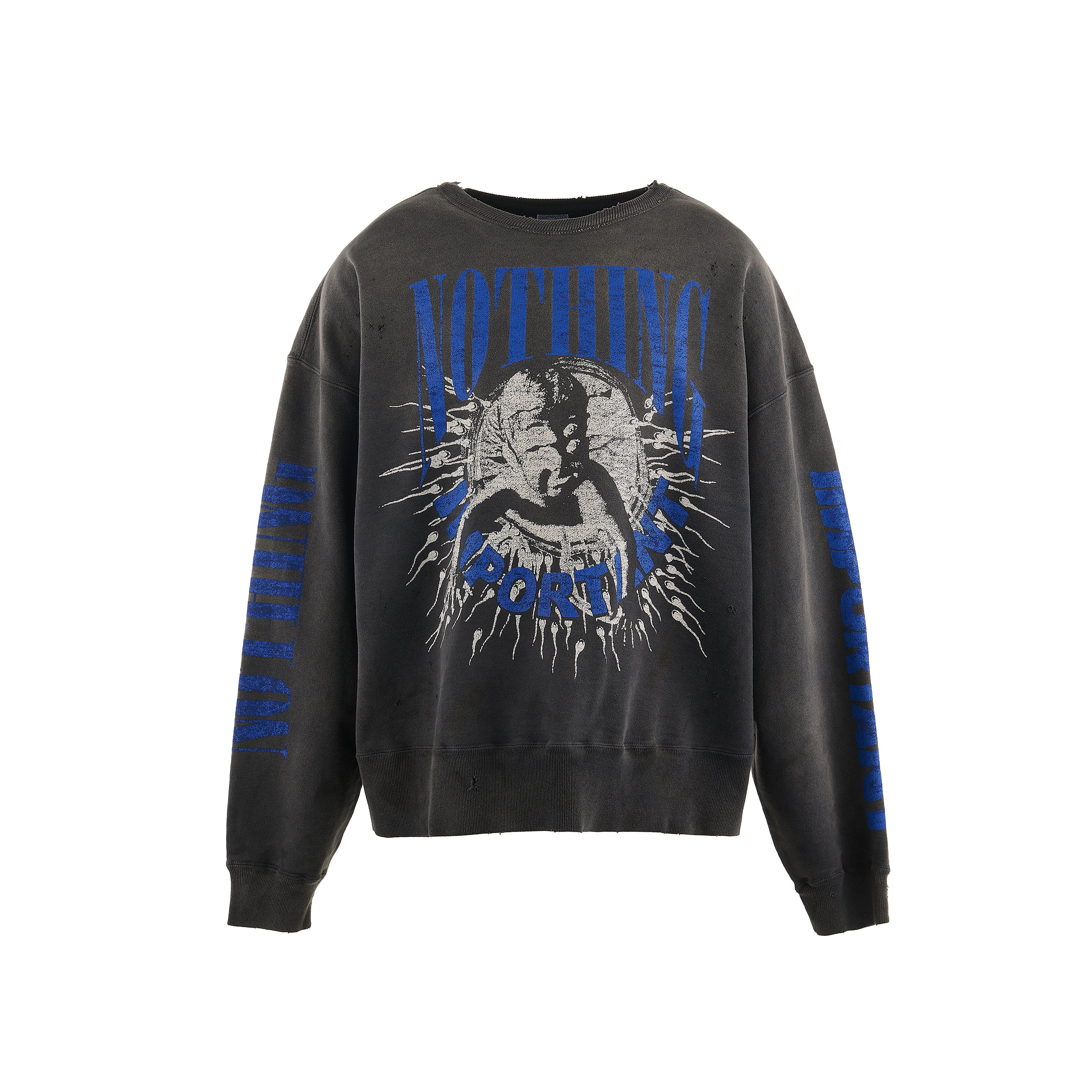 ［ FINAL ONE ! ］SAINT Mxxxxxx X Kosuke Kwamura SWEAT SHIRTS ' NOTHNG IMP ' -COLLABORATION- / Saint Michael