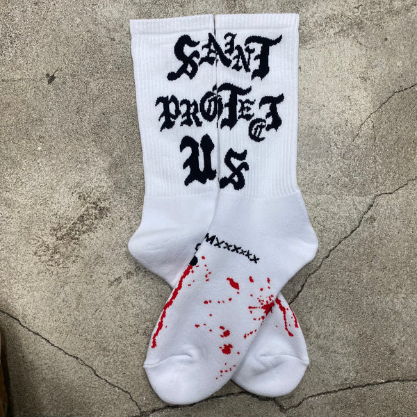 SAINT MICHAEL SOCKS ' SAINT PROTECT ' / Saint Michael