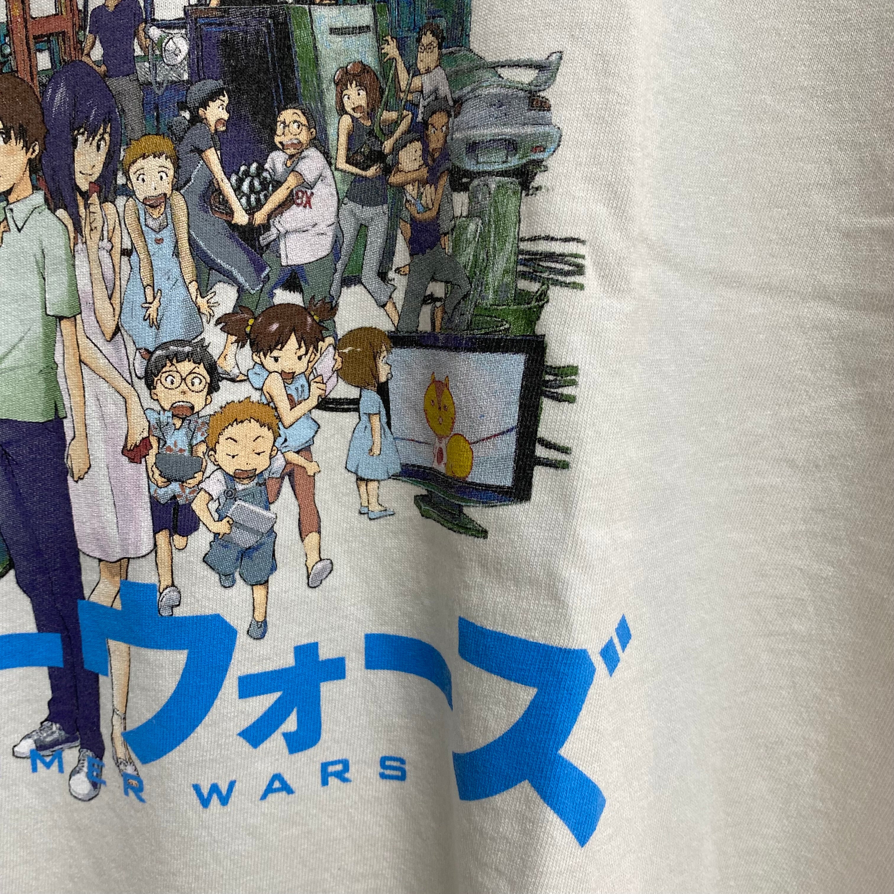 SAINT MICHAEL x SUMMER WARS x GEEK RULES SHORT SLEEVE T-SHIRT ' SUMMER WARS ' -COLLABORATION- / Saint Michael