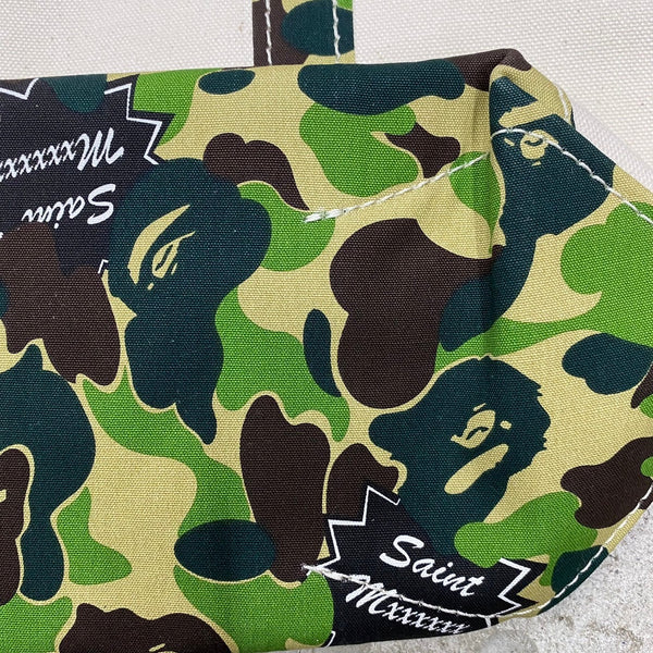 SAINT MICHAEL x BAPE® TOTE BAG ' MEDIUM ' -COLLABORATION- / Saint Michael