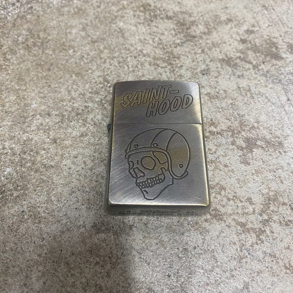 SAINT Mxxxxxx × NEIGHBORHOOD STHD . AGED ZIPPO LIGHTER / Saint Michael