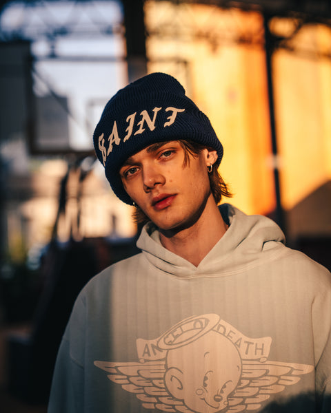 SAINT Mxxxxxx KNIT CAP ' SAINT ' / Saint Michael