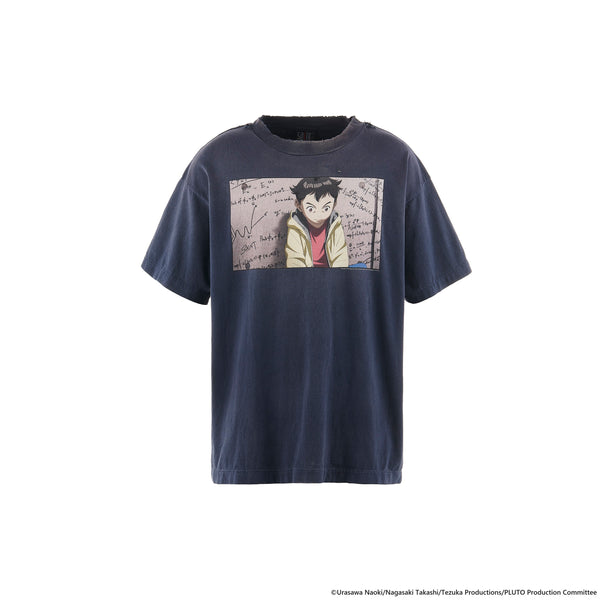 SAINT MICHAEL x PLUTO SHORT SLEEVE T-SHIRT ' PLUTO ' -COLLABORATION- / Saint Michael