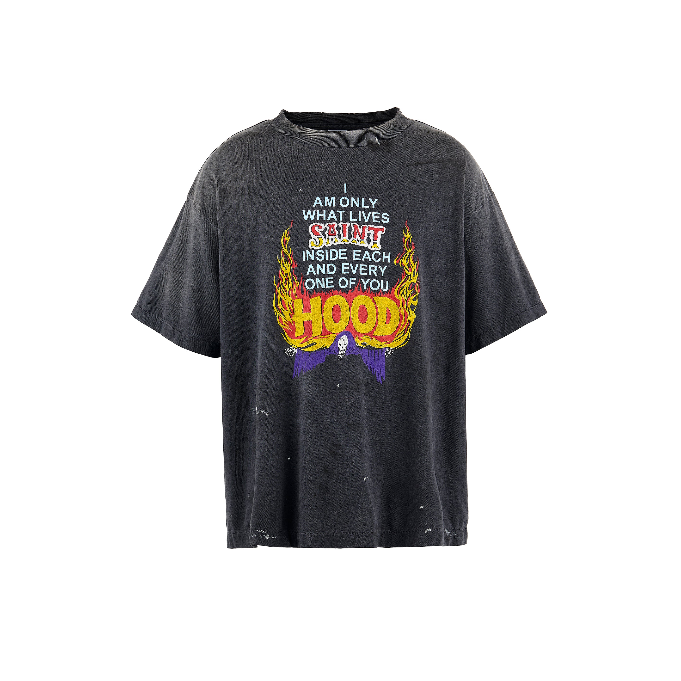 ［ FINAL ONE ! ］SAINT Mxxxxxx x NEIGHBORHOOD STHD . SS TEE HOOD -COLLABORATION-/ Saint Michael