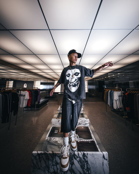SAINT Mxxxxxx x A BATHING APE  SHORT SLEEVE T-SHIRTS ' ALWAYS LOVE ' -COLLABORATION-/ Saint Michael