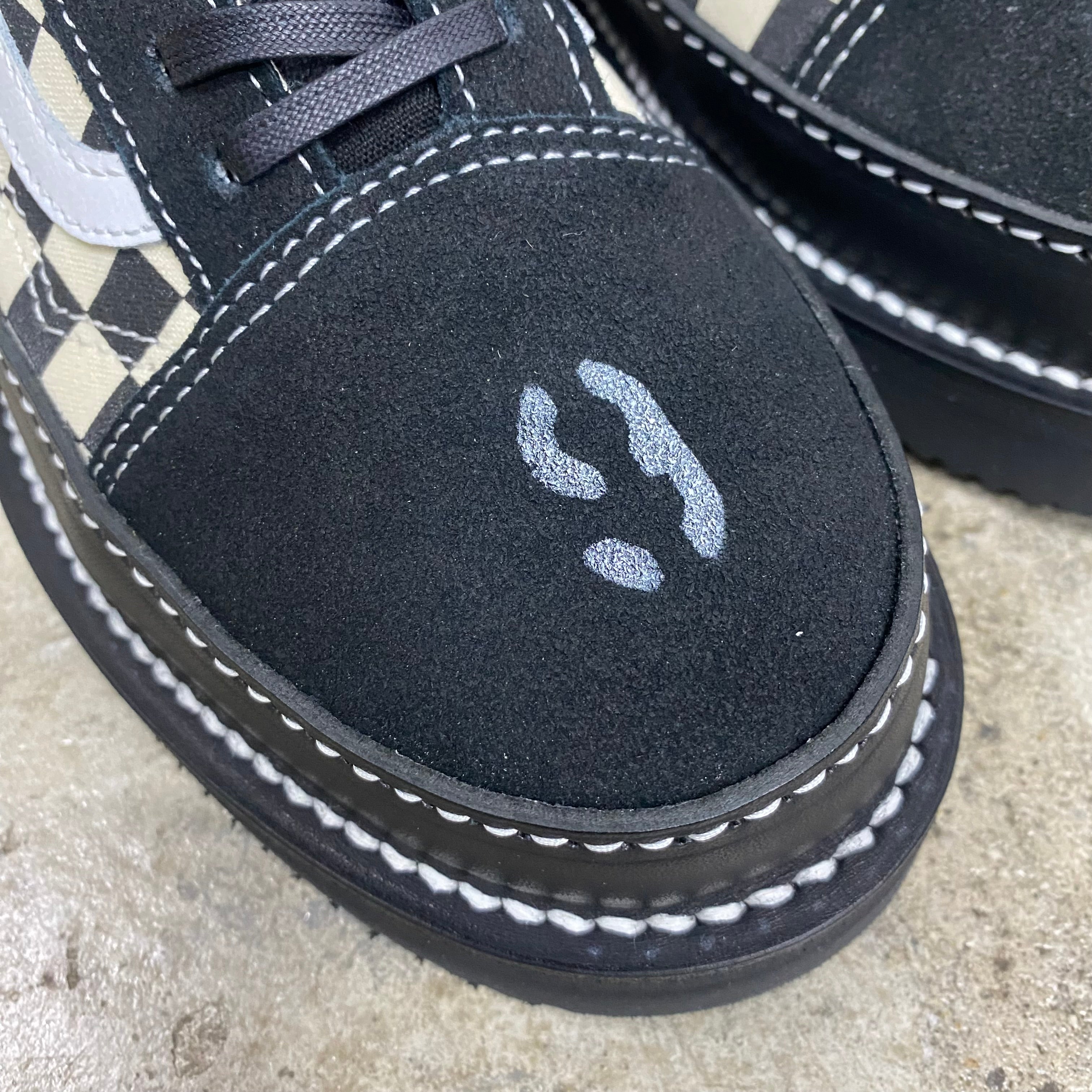 CUSTOM OLD SKOOL   -RECOUTURE × VANS × ANEX-