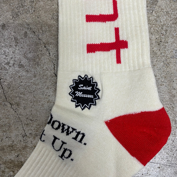 SAINT Mxxxxxx SOCKS ' SIT DOWN ' / Saint Michael