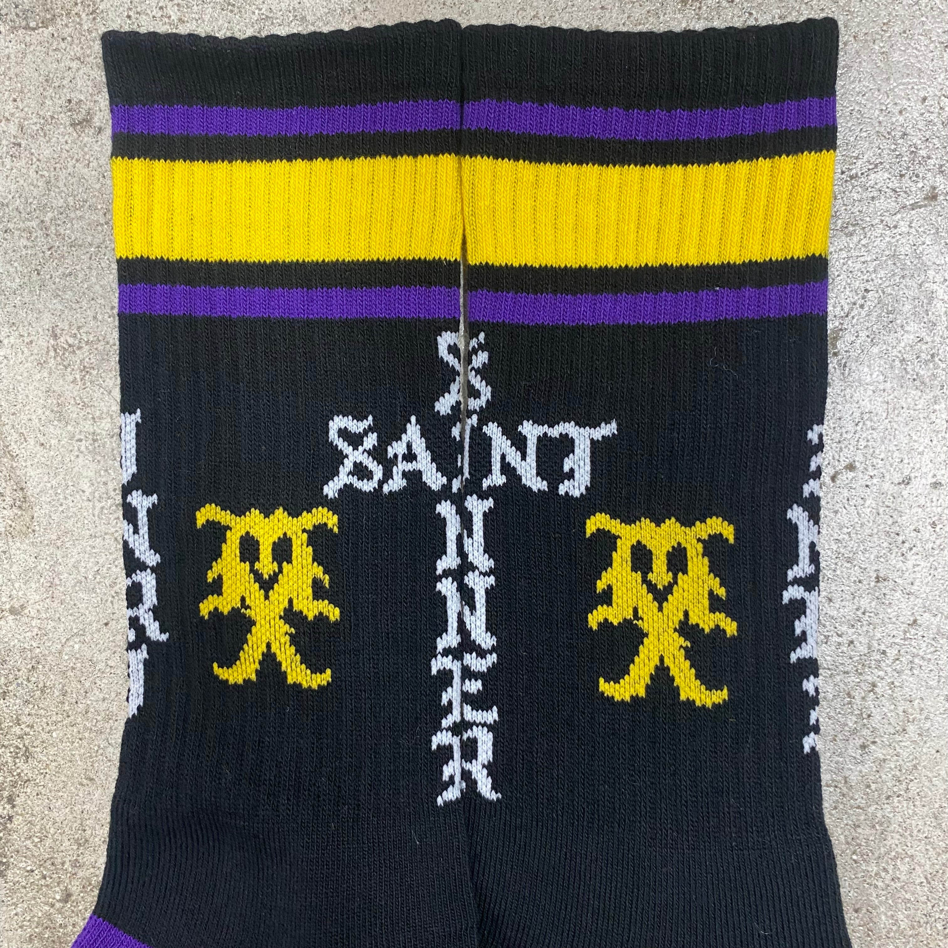 SAINT Mxxxxxx SOCKS “ SINNER “ / Saint Michael