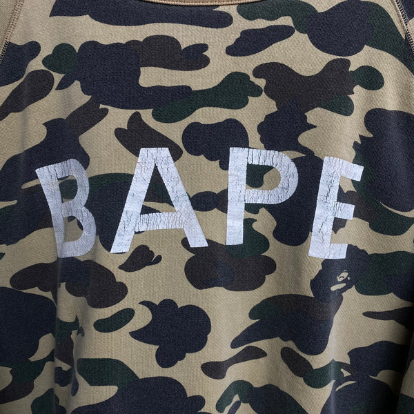 [ ONLY ONE ! ] A BATHING APE REVERSIBLE  SWEAT SHIRT ‘ 1ST CAMO ’ / STREET ARCHIVE PIECES