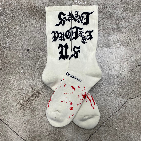 SAINT MICHAEL SOCKS ' SAINT PROTECT ' / Saint Michael