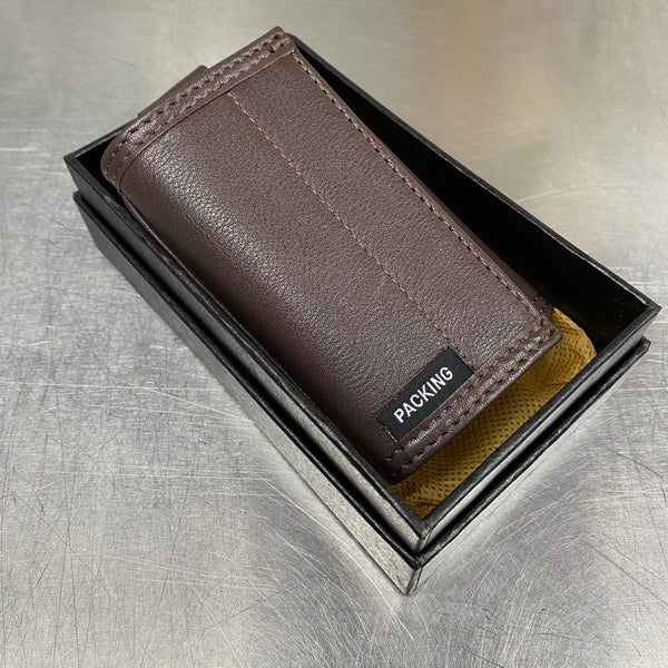 LEATHER COMPACT WALLET / PACKING