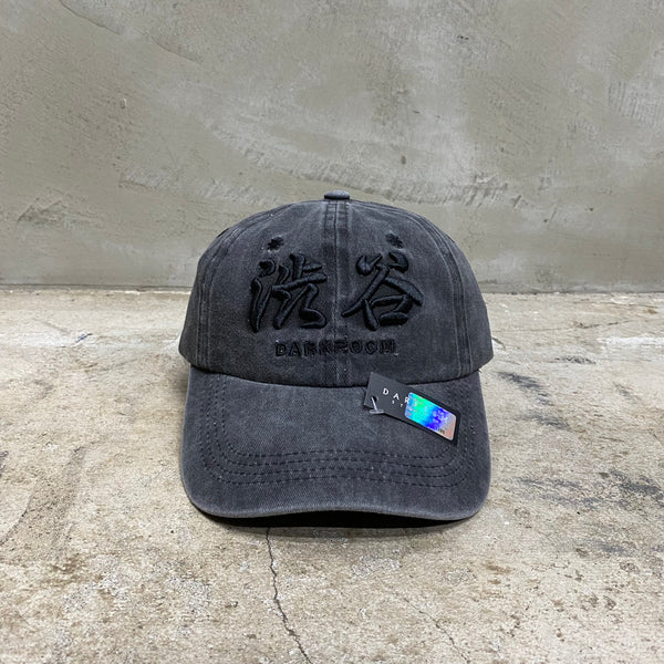 DARKR8M STUDIO  SHIBUYA WASHED CAP / DARKR8M STUDIO