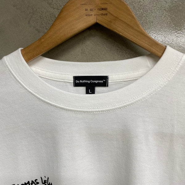 Do Nothing Congress S/S TEE SHIRT DNC x Thomas Lelu Pull  "Do Everything To Do Nothing " / Do Nothing Congress