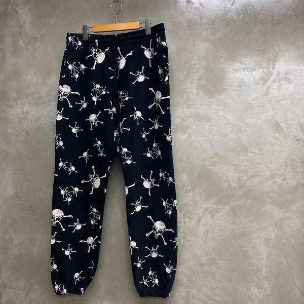 SAINT MICHAEL x SHERMER SWEAT PANTS ' SKULL' -SAINT MICHAEL -COLLABORATION- / Saint Michael