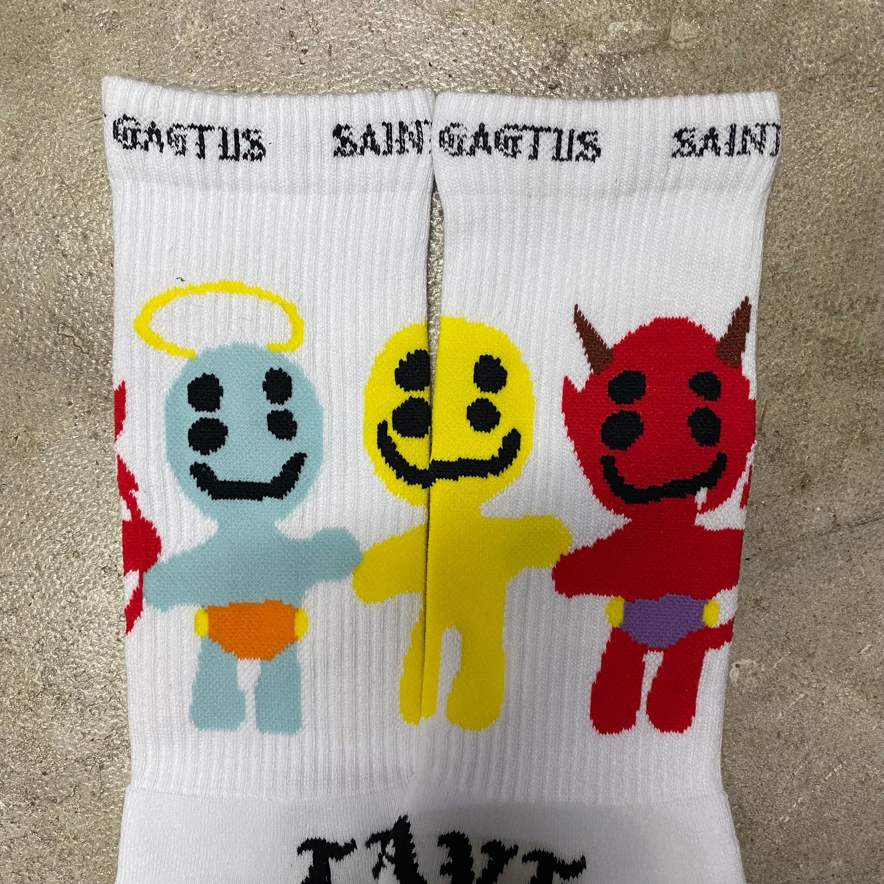 SAINT Mxxxxxx x cactus plant flea market SOCKS ' LMA ' -COLLABORATION- / Saint Michael