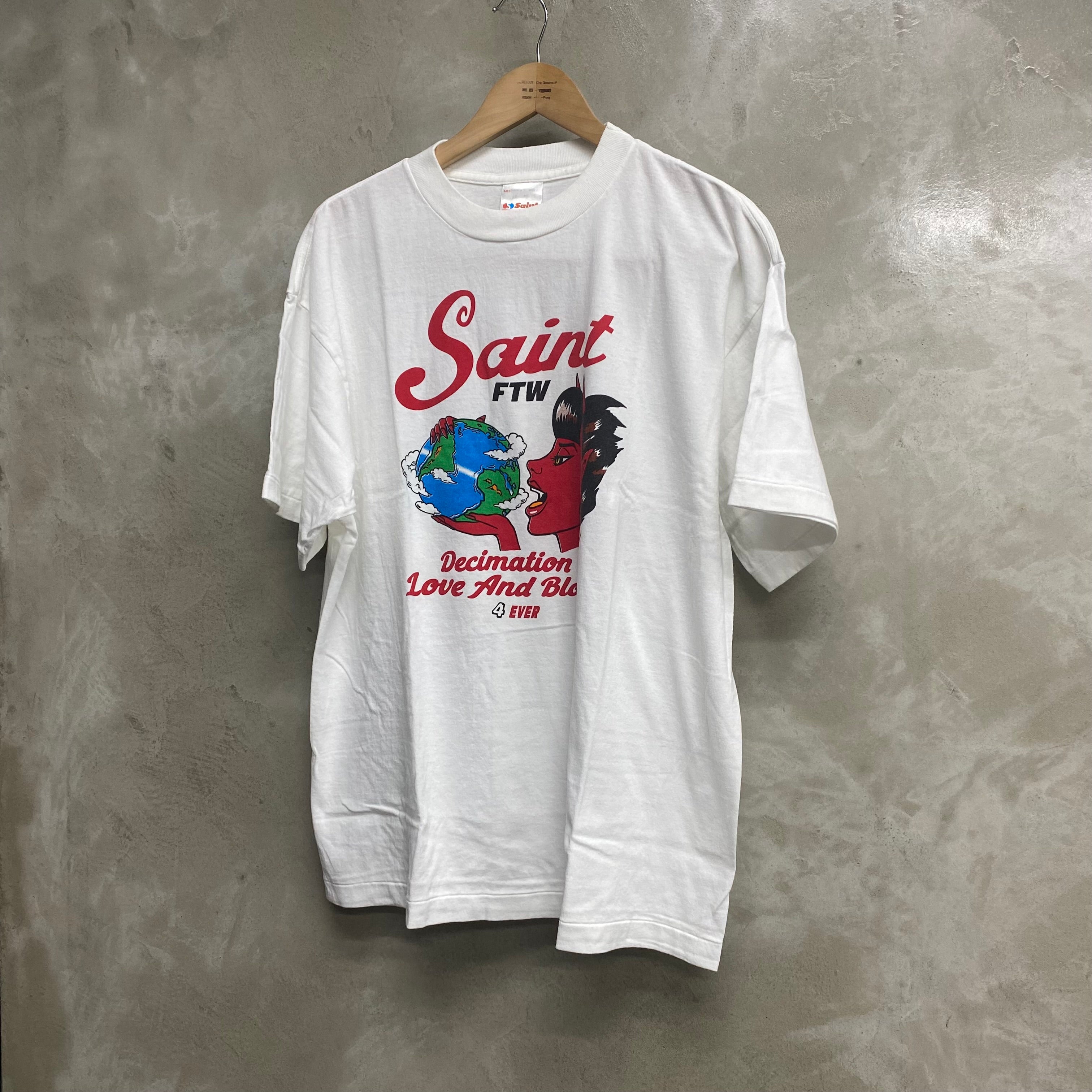 SAINT Mxxxxxx SHORT SLEEVE T-SHIRT ' SAINT DEVIL ' / Saint Michael