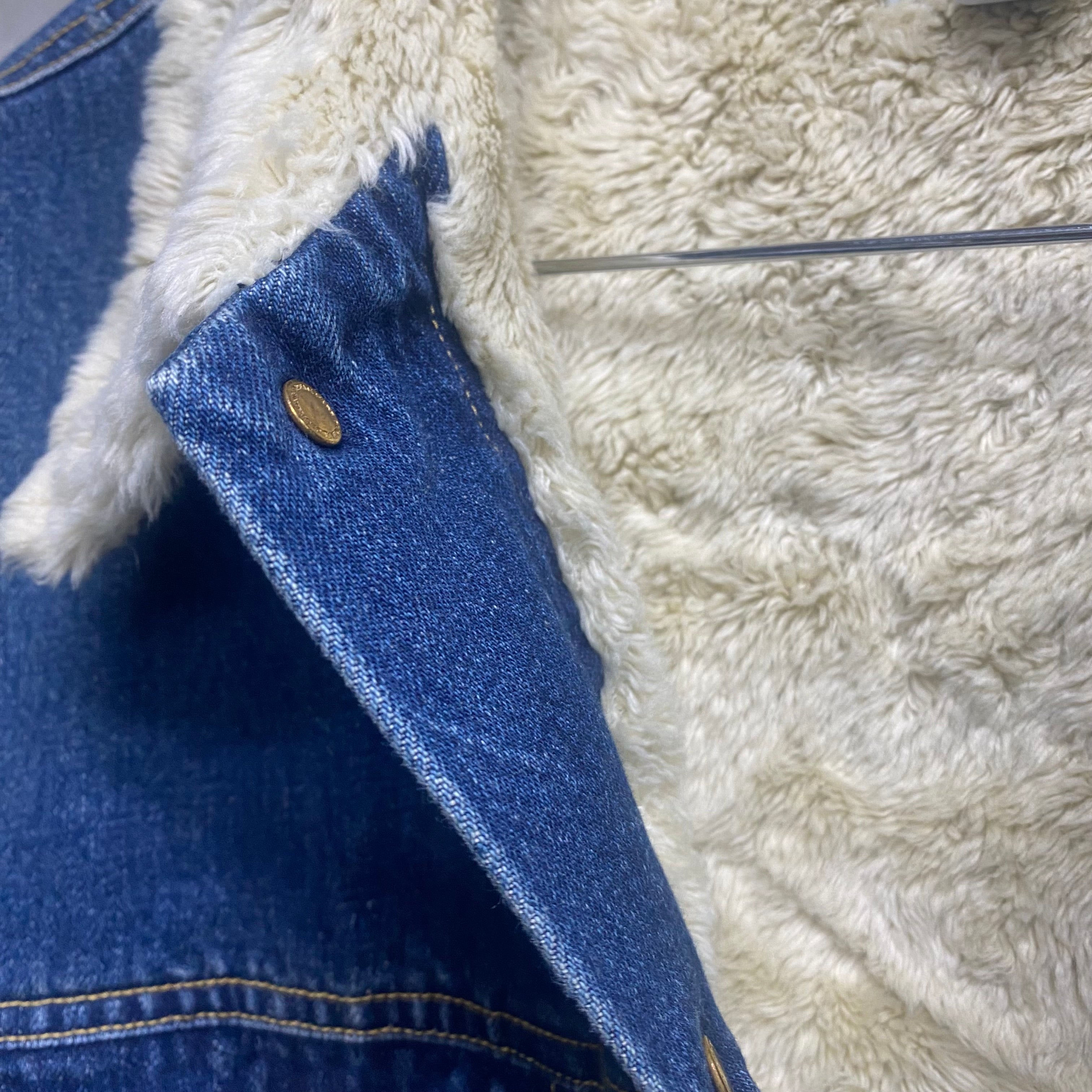 Boa Lining Denim Jacket
 / KAMIYA