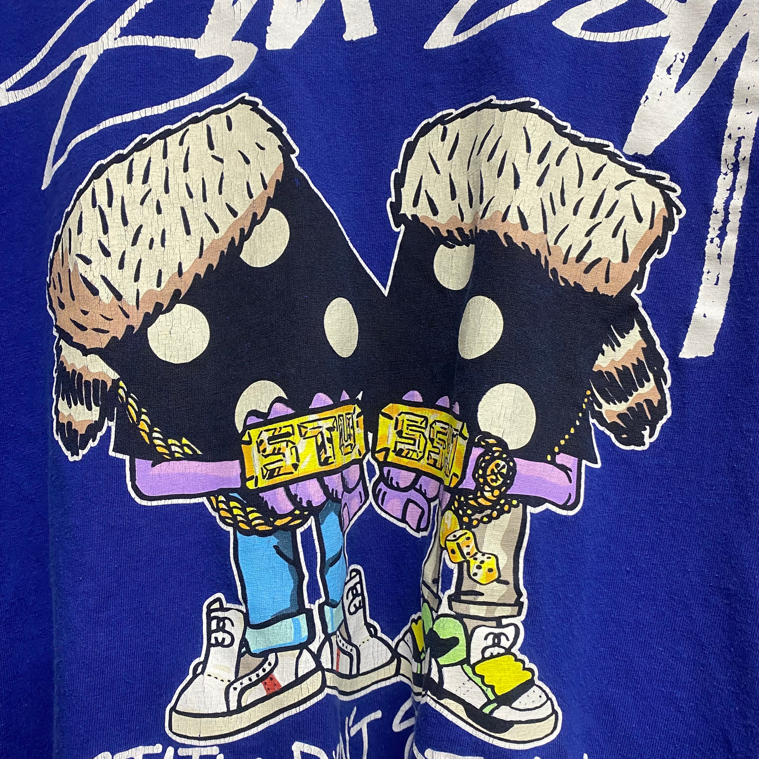 [ ONLY ONE ! ] USED STUSSY SHORT SLEEVE SHIRT “PUNK KILL “  / USED STREET