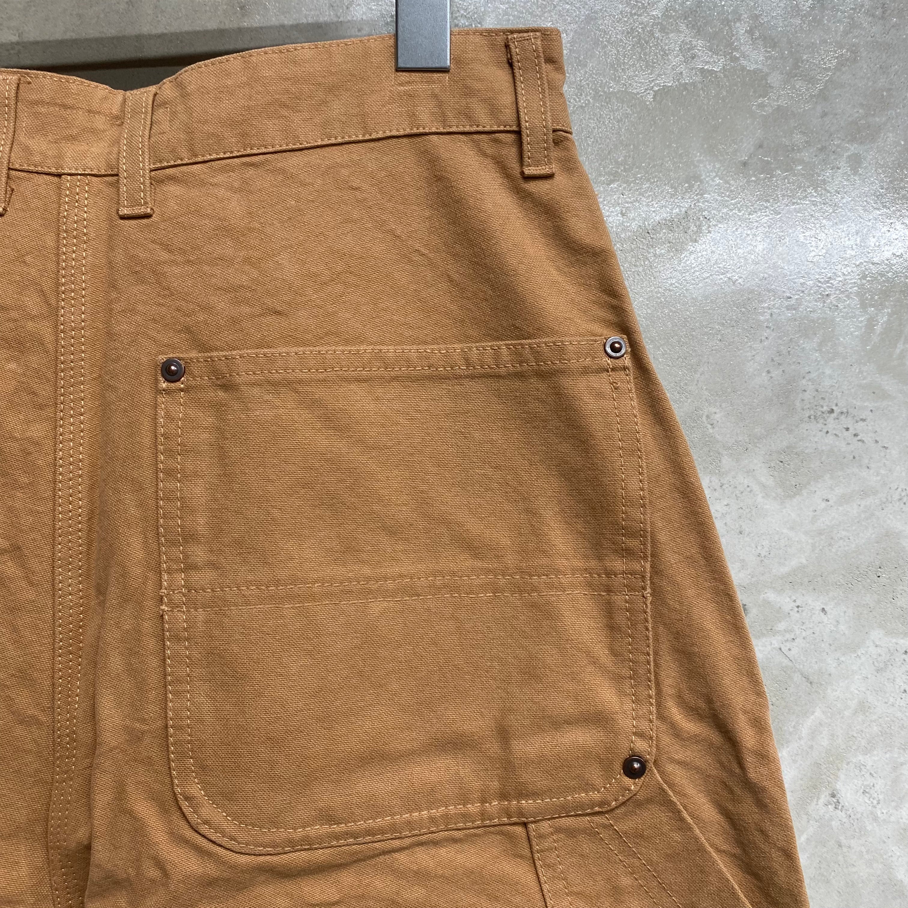 DUCK CANVAS DOUBLE KNEE CROPPED PANTS  / LOCALS ONLY