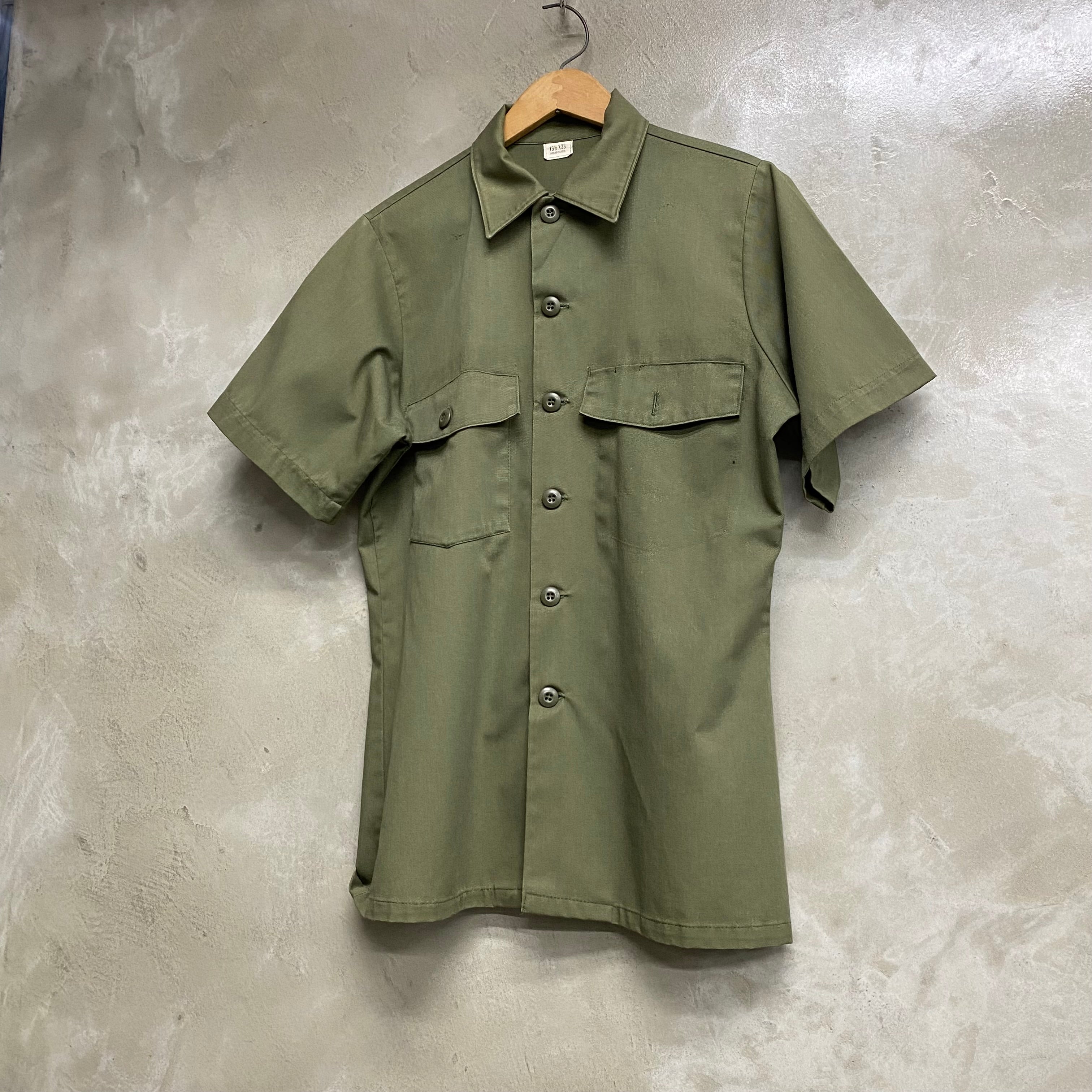 [ ONLY ONE ! ] US ARMED FORCES UTILITY SHORT SLEEVE SHIRT / US MILITARY