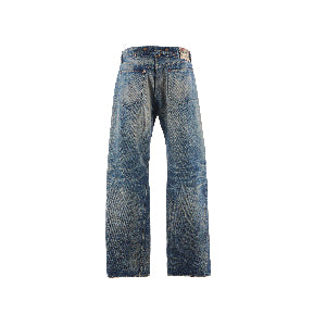 SAINT MICHAEL x BerBerJin DENIM PANTS ' 5POCKET DEMAGE ' -COLLABORATION- / Saint Michael