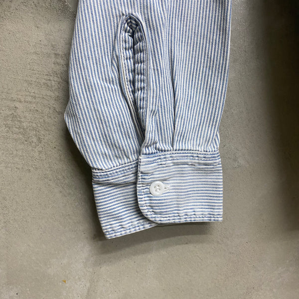 SAINT Mxxxxxx HICKORY LONG SLEEVE SHIRT ‘ STRIPE ’ / Saint Michael