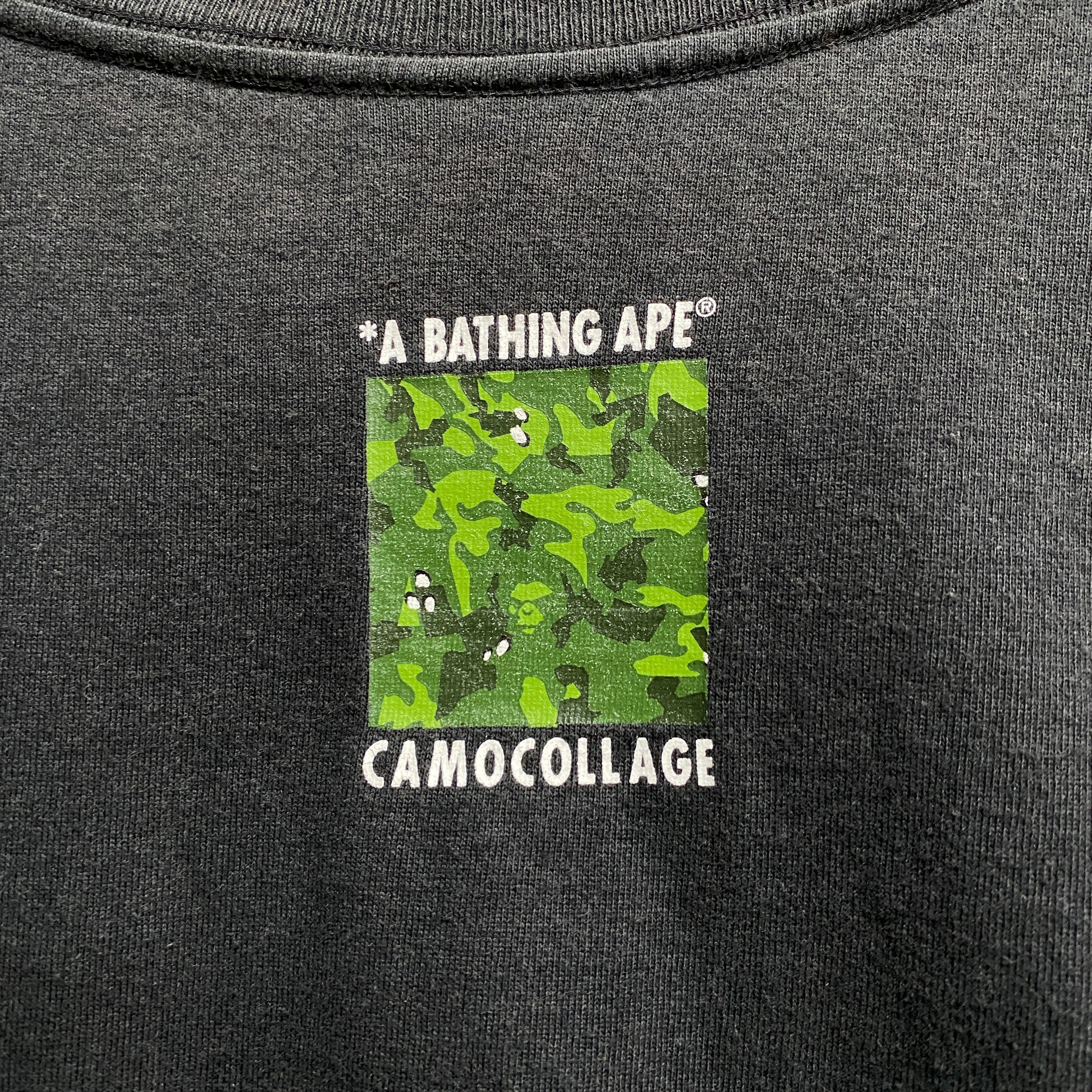 [ USED ] USED A BATHING APE SHORT SLEEVE SHIRT  / USED STREET