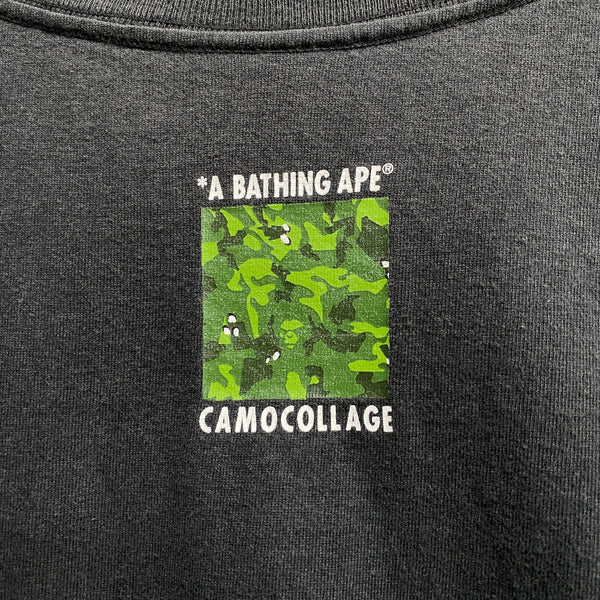 [ USED ] USED A BATHING APE SHORT SLEEVE SHIRT  / USED STREET