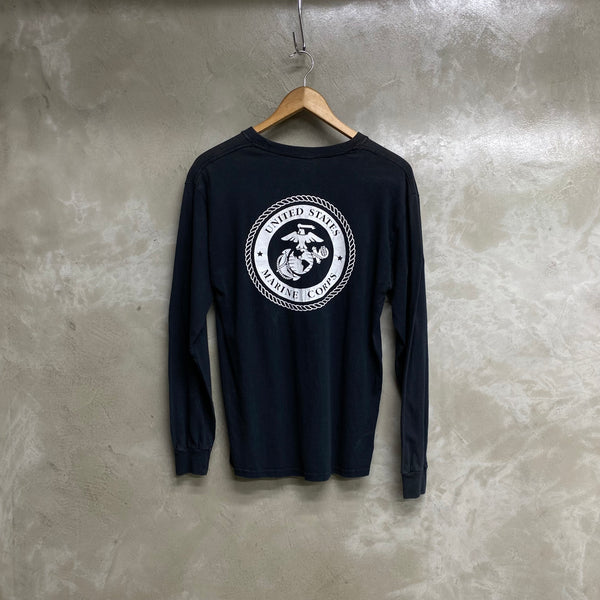 [ ONLY ONE ! ] USMC LONG SLEEVE T-SHIRT / U.S. MILITARY